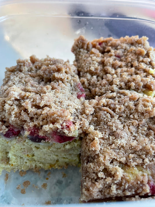 Cranberry coffee cake