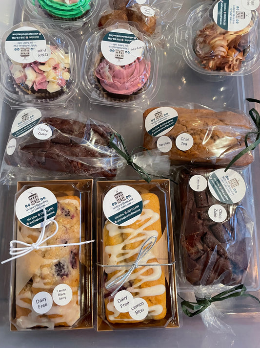 Available quickbreads & cupcakes