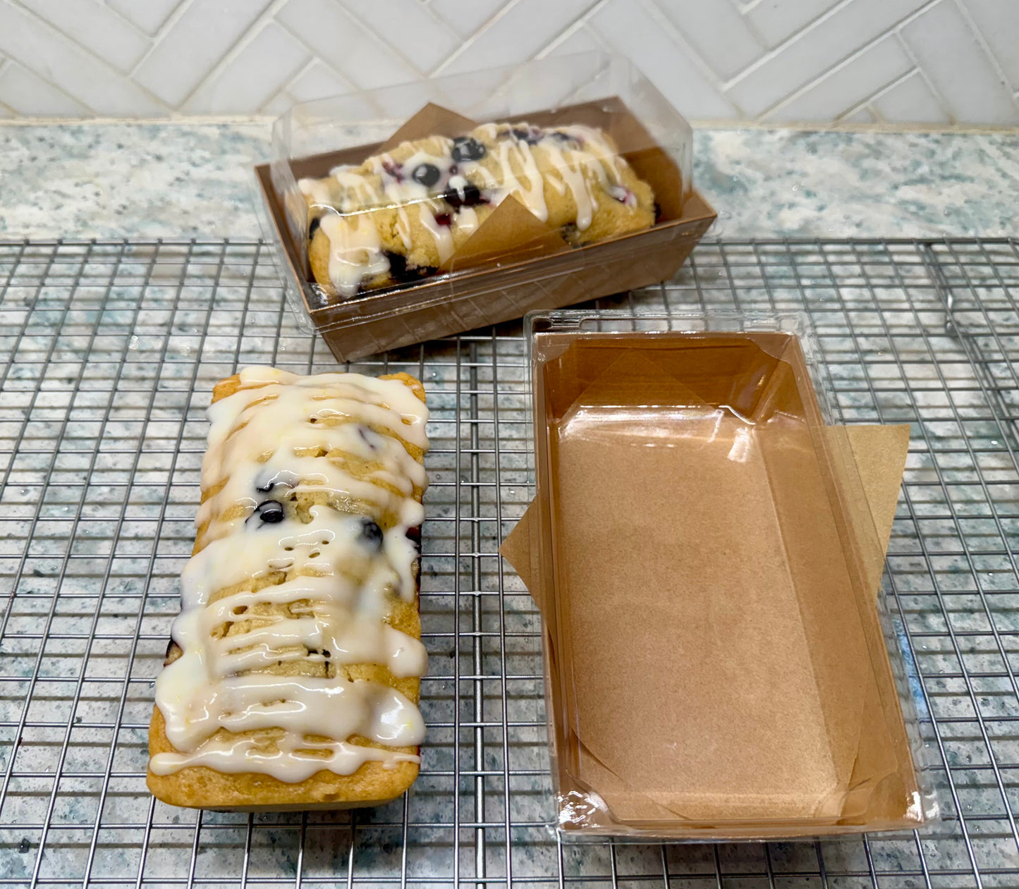 Dairy-free Lemon Blueberry Bread