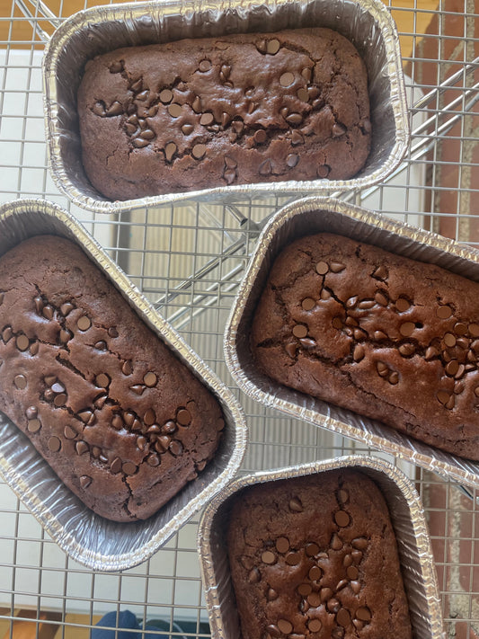 Vegan chocolate loaf