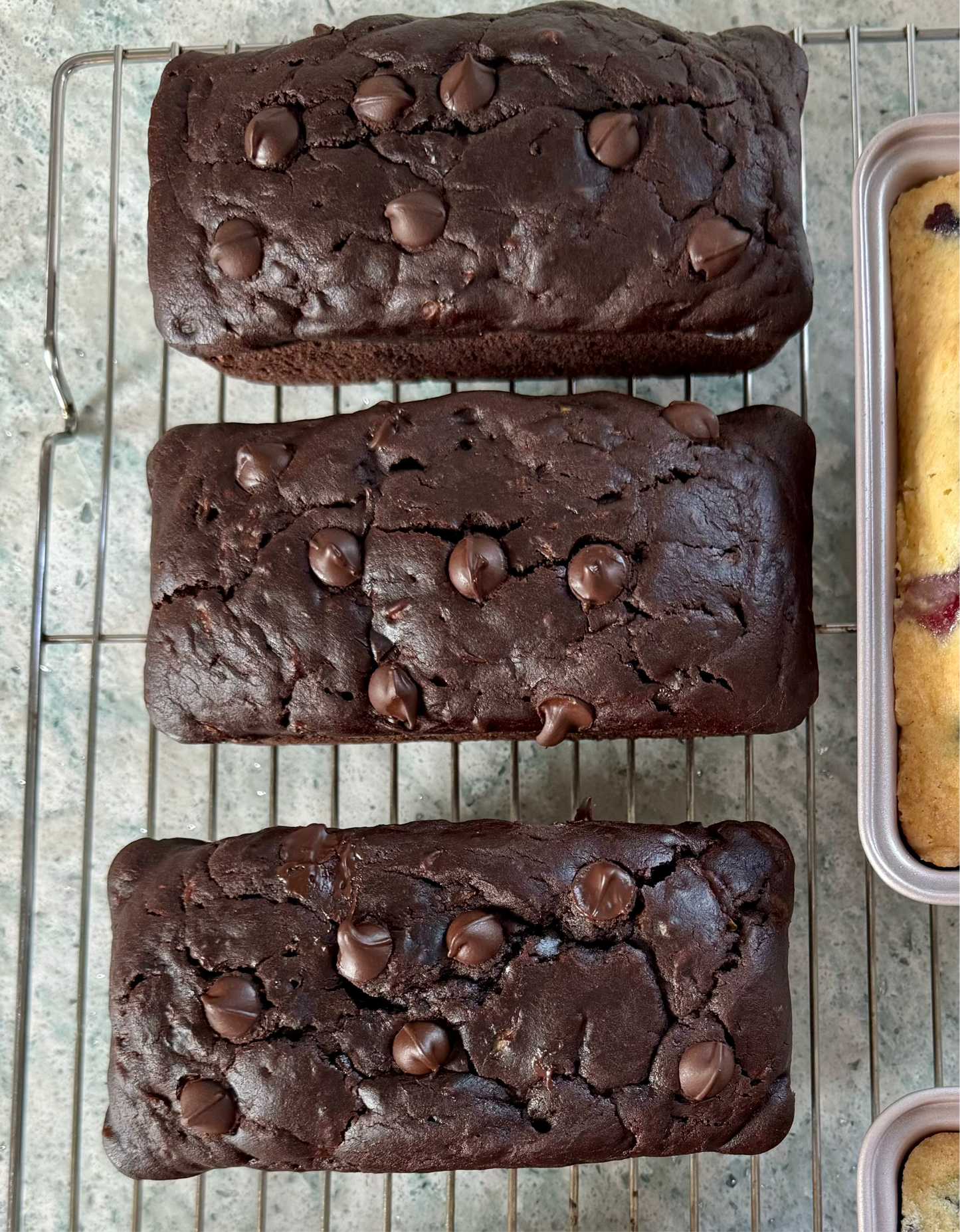 Dairy-free Chocolate Zucchini Quickbread