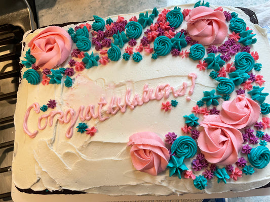 9x13 sheet cake