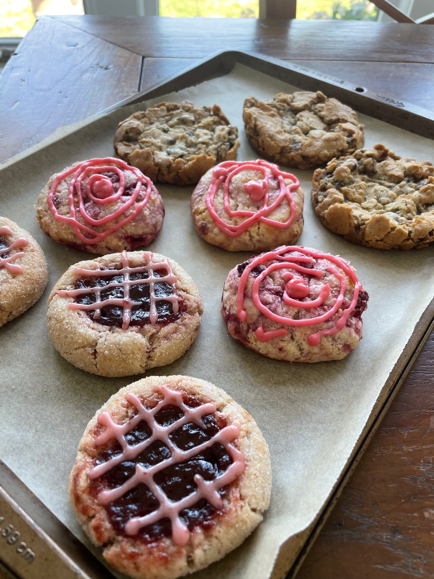 Dozen assorted cookies